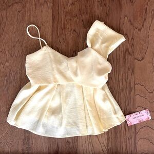 Shein Mod Drape Shoulder Tank